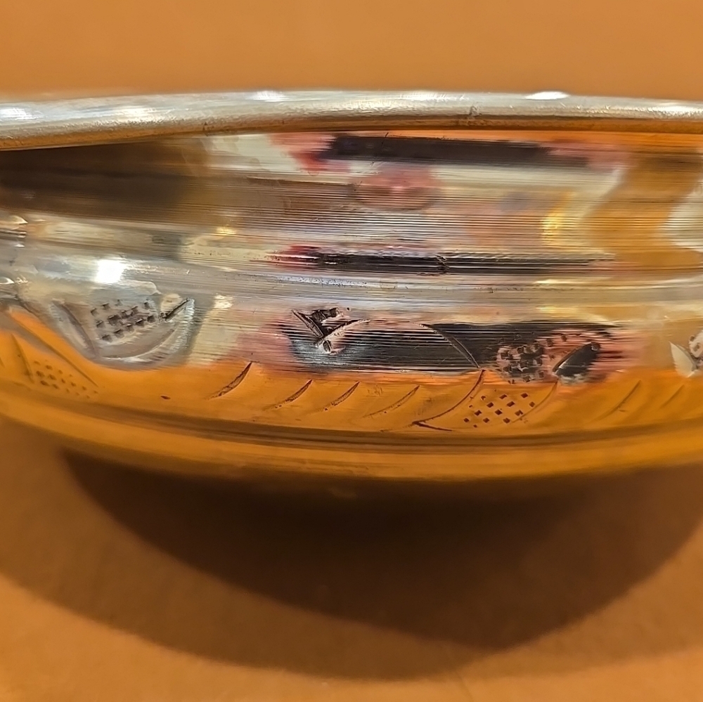 Fine Craft India Brass Traditional Decorative Urli Bowl Decor - 12" - Picture 3 of 15